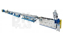 Single Screw Pipe Extrusion Line 