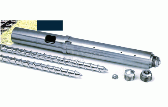 열경화성 스크류 실린더 SCREW CYLINDER for thermosetting